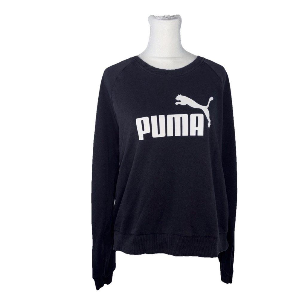 Puma Women’s NO. 1 French Terry Sweatshirt With Logo Size Large
